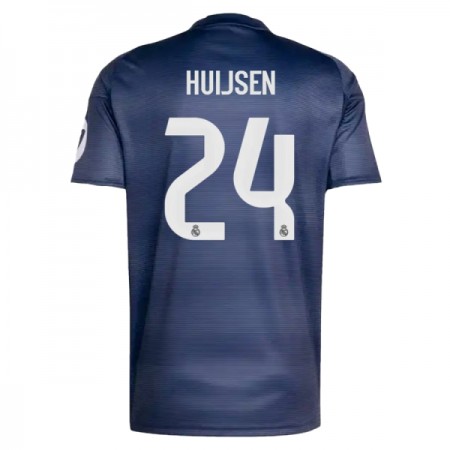 Jalkapallo Peliasut Real Madrid Huijsen 24 Vieras Pelipaita 2025-26 Lyhythihainen